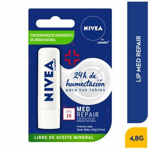 Protector Labial Nivea Med Repair Spf15 X 5