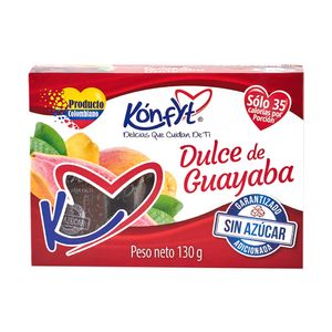 Dulce De Guayaba Konfyt Sin Azucar Adicionada X 130g