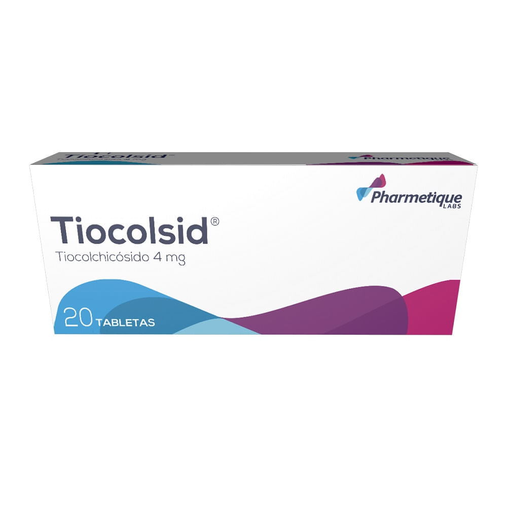 Tiocolsid 4Mg X 20 Tabletas