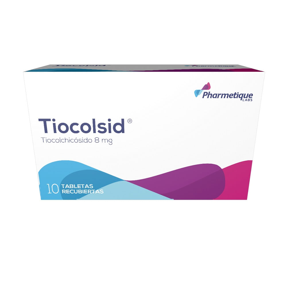Tiocolsid Forte 8Mg X 10 Tabletas Recubiertas