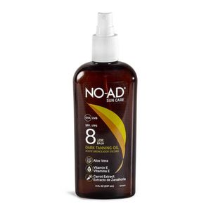 Aceite Bronceador No-Ad Spf 8 X 237ml