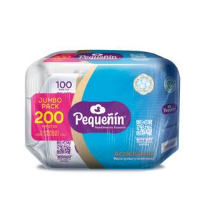 Pañitos Húmedos Pequeñin Acolchamax Jumbo Pack X 200Und