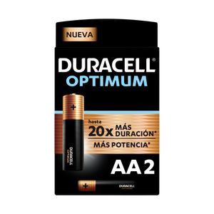 Baterias Duracell Optimum AA X 2Und