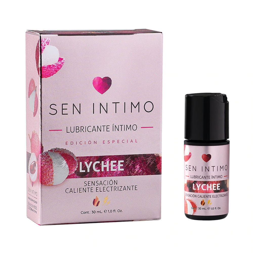 Lubricante Sen Intimo Lychee Caliente Electrizante X 30ml