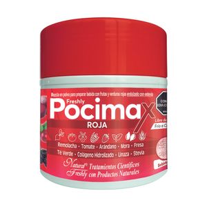 Bebida Detoxicante Pocimax Rojo Con Estevia X 200g