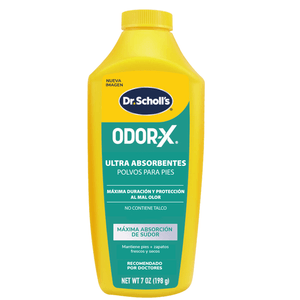 Polvo Pies Dr.Scholls Odor-X Ultra Absorbente X 198g