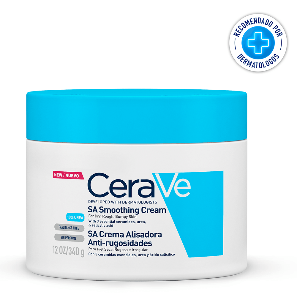 Crema Alisadora Anti-Rugosidades Cerave Para Piel Seca, Rugosa E Irregular X 340g