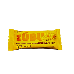 Barra De Proteina Zubu Uchuva Y Miel X 30g