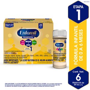 Formula Infantil Enfamil Premium Etapa 1 0-6m 59ml X 6