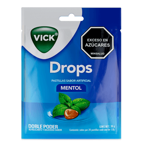 Vick Drops Mentol X 20 X 36gr