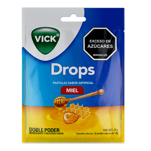 Vick Drops Miel X 20 X 36gr