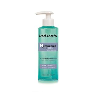 Gel Limpiador Facial Babaria Ácido Hialurónico X 200ml