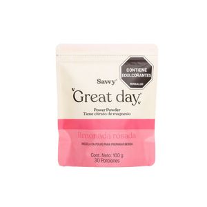 Savvy Great Day Sabor Limonada Rosada X30 X 180g
