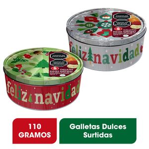 Galletas Noel Dulce Surtidas Cofre X 110g