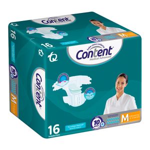 Pañal Content Medical Advanced Talla M X 16und