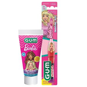 Kit Gum Barbie Cepillo Dental + Gel Dental