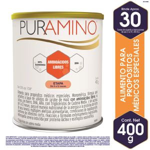Fórmula Infantil Especializada Puramino X 400G