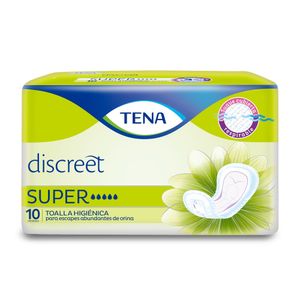 Toallas Higienicas Tena Discreet Super X 10Und