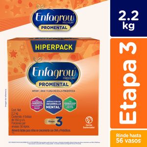 Alimento Lácteo Enfagrow Promental Etapa 3 X 4 X 2.200g