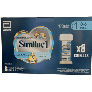 Formula Infantil Similac 1 5Hmos Etapa 1 0-6M X 8Und