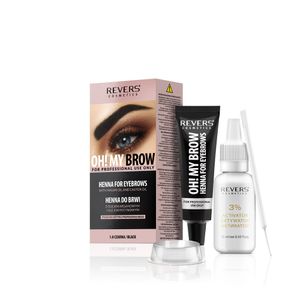 Henna Revers Oh My Brow Negro 1.0 X 30ml