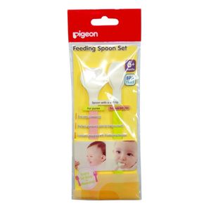 Set de Cucharas Pigeon + 6 Meses X 2und