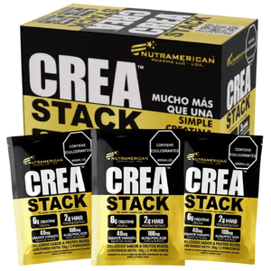 Creatina Crea Stack Frutos Rojo X 25 Unidades X 500g