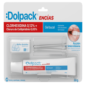 Gel Bucal Dolpack Encias (Clorhexidina 0.12%) 30Gr