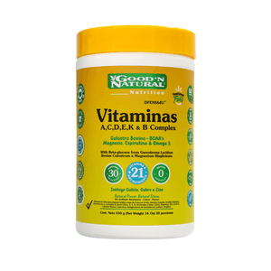 Vitaminas A, C, D, E, K, B Good Natural Polvo X 450g