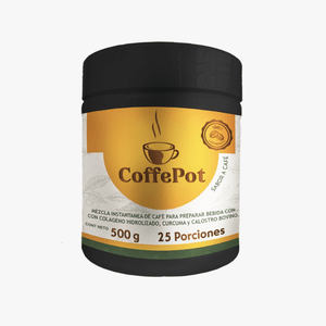 Mezcla Instantanea Cafe Coffepot Colageno Curcuma X 500g
