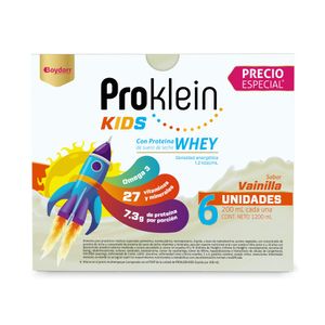 Proklein Kids Vainilla 4-10 Anos X 200ml X 6Und