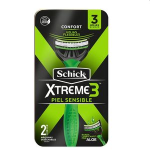 Maquina Afeitar Schick Xtreme 3 Sensible Confort X 2Und
