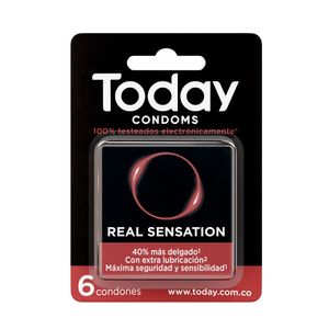 Condon Today Real Sensation X 6Und