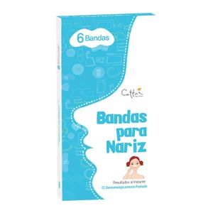 Bandas Cettua Para La Nariz X 6Und