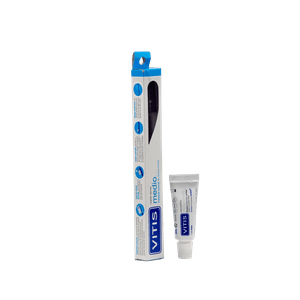 Kit Vitis Cepillo Dental Medio + Crema Dental X 15Ml