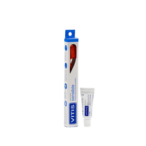 Kit Vitis Cepillo Dental Sensible + Crema Dental X 15Ml