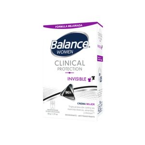 Desodorante Balance Crema Clinical Invisible Mujer 50G