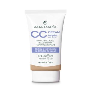 Crema Antiedad Ana Maria Cc Cream Oscuro X 30g