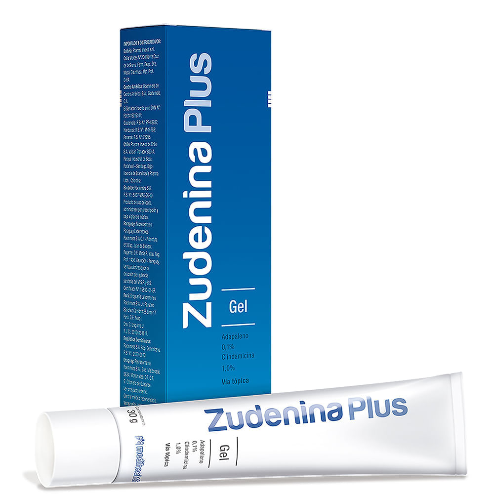 Zudenina Plus Gel 0.1+1.0% Tubo X 30 Grm