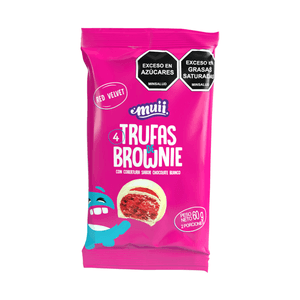 Trufas Brownie Muii Red Velvet X 60g