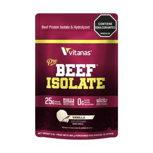 Proteina Beef Isolate Vitanas Vainilla X 908g