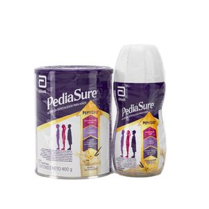 Pediasure Peptigro Vainilla Oferta X 400g + Botella X 220ml
