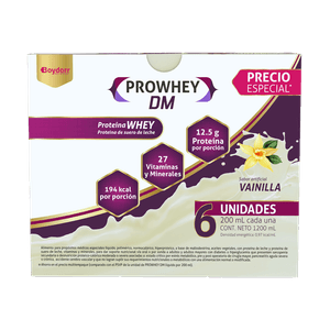Prowhey Dm Vainilla X 200ml X 6Und