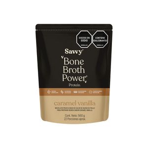 Proteína Savvy Bonebroth Caramelo Vainilla X 560g
