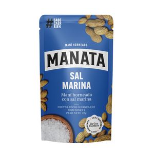 Maní Horneado Manata Sal Marina X 30g