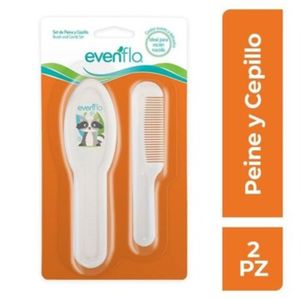 Set Peine Y Cepillo Evenflo X 2 Unidades
