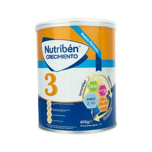 Fórmula Infantil Nutriben Crecimiento Etapa 3 X 400g