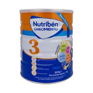 Fórmula Infantil Nutriben Crecimiento Etapa 3 12m+ X 800g
