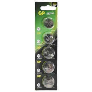 Pila Lithium Gp Moneda Cr2016 3v X 1Und