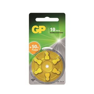Pila Auditiva Gp 10pr70 1.45v Blister X 6Und